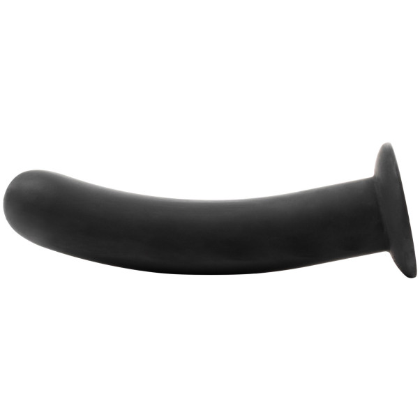 Sinful Slender Siliconen Zwarte Dildo met Zuignap Large