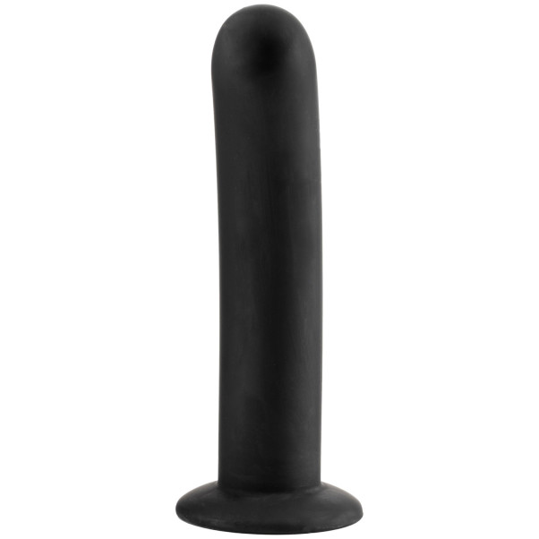 Sinful Slender Siliconen Zwarte Dildo met Zuignap Large