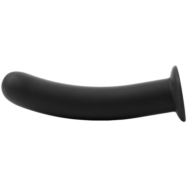 Sinful Slender Black Siliconen Dildo met Zuignap Extra Large