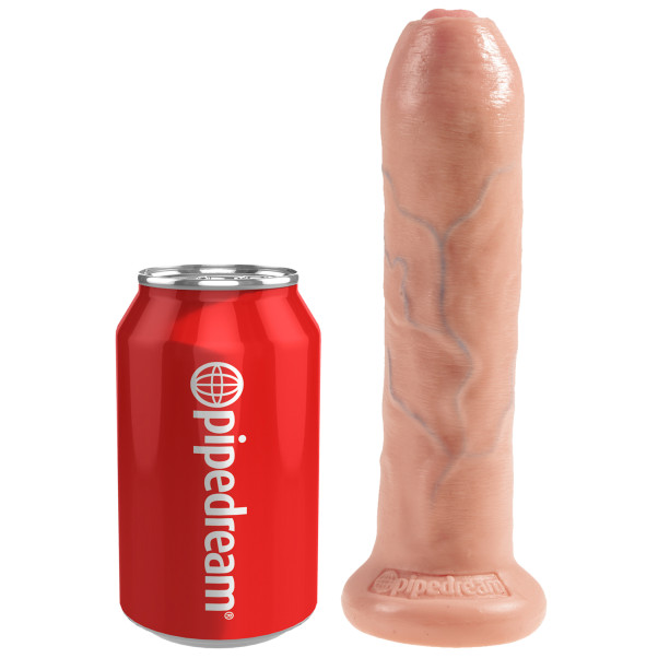 King Cock Harnas met Onbesneden Dildo 21 cm