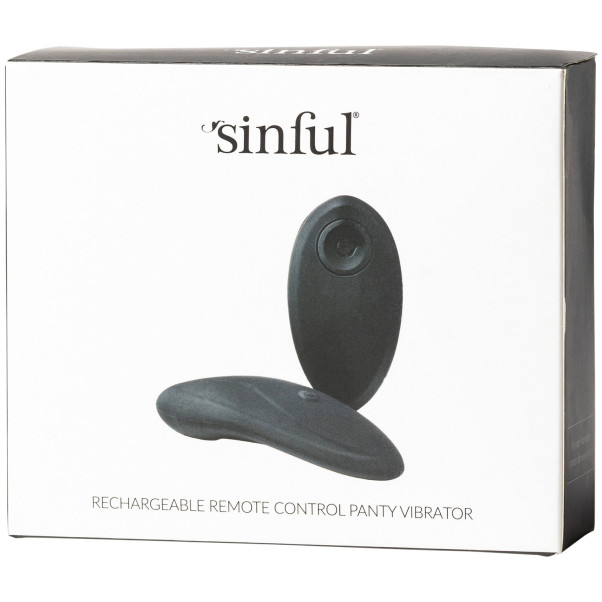Sinful Oplaadbare Slipjes Vibrator Met Afstandsbediening