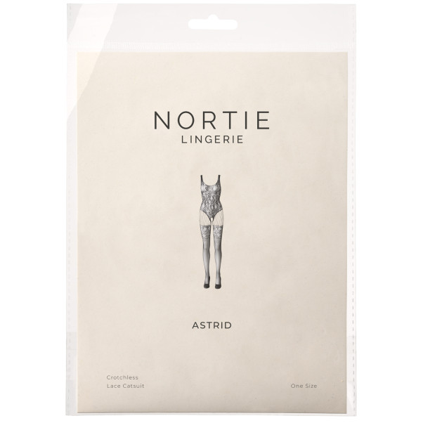 NORTIE Astrid Kanten Kruisloze Catsuit