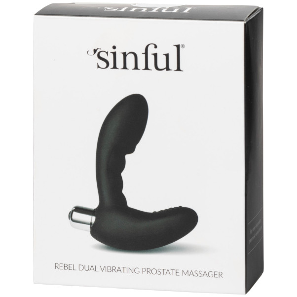Sinful Rebel Dual Vibrerende Prostaatstimulator