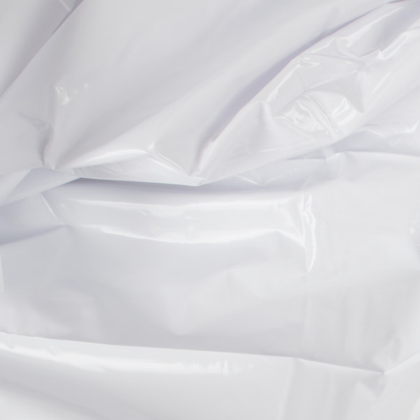 Fetish Collection White Vinyl Laken 200 x 230 cm
