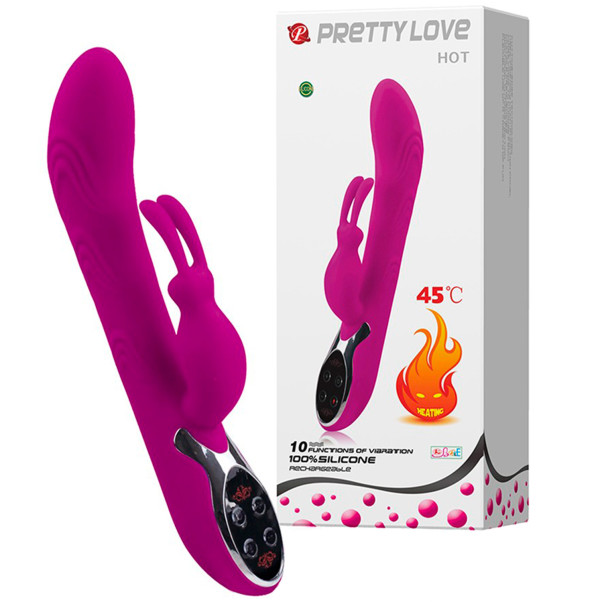 Pretty Love HOT II Verwarmende Rabbit Vibrator