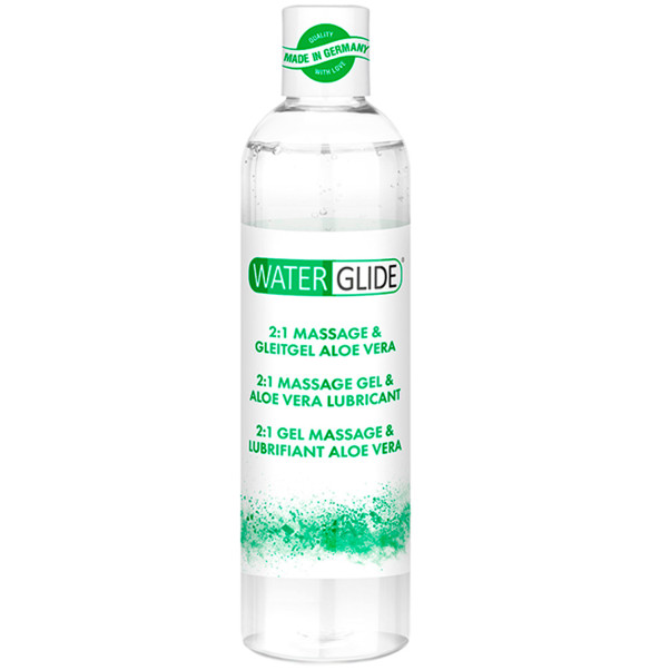 Waterglide Aloë Vera 2-in-1 Massagegel en Glijmiddel 300 ml