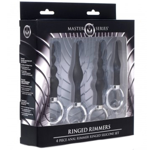 Master Series Ringed Rimmers Buttplug Set