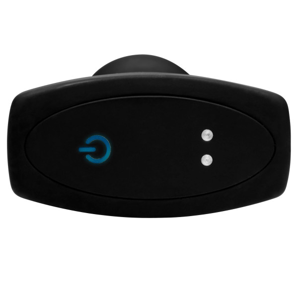 Rimmers Slim Curved Rimming Op Afstand Bedienbare Buttplug