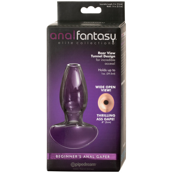 Anal Fantasy Beginners Glazen Tunnel Plug
