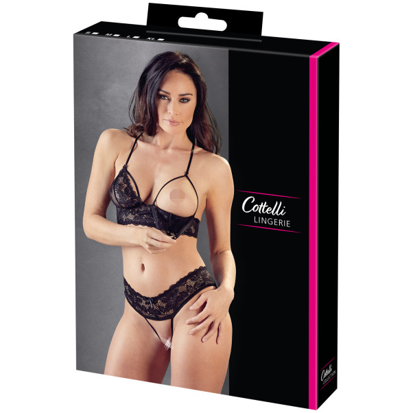 Cottelli Kruisloze String en Beha Set
