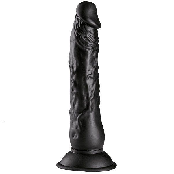Willie City Black Realistische Dildo met Zuignap 23 cm