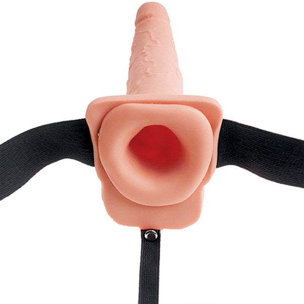 Fetish Fantasy Hollow Spuitende Strap-On 20 cm