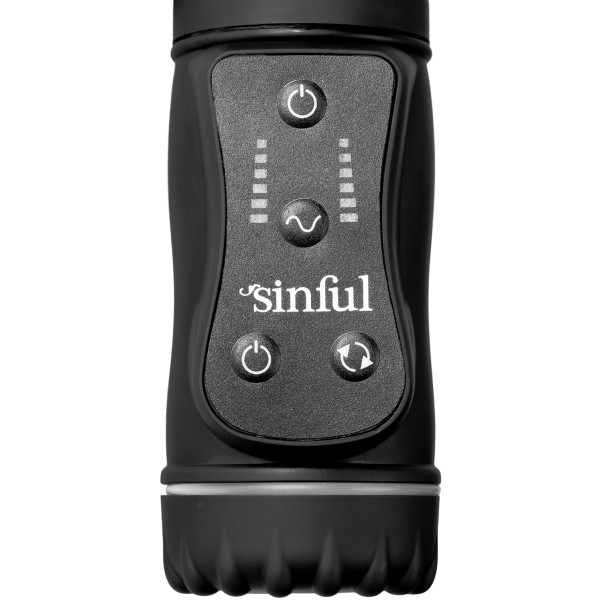 Sinful Mr Big G-Spot Oplaadbare Rabbit Vibrator