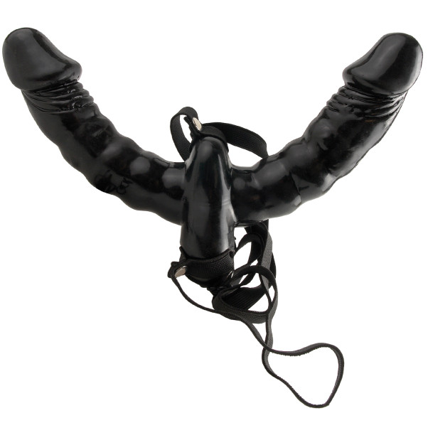 Fetish Fantasy Double Delight Strap-on met Vibrator