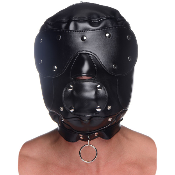 Master Series Muzzled BDSM capuchon 