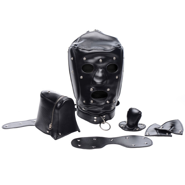 Master Series Muzzled BDSM capuchon 