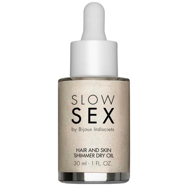 Slow Sex by Bijoux Haar- en Huidolie met Glitter 30 ml