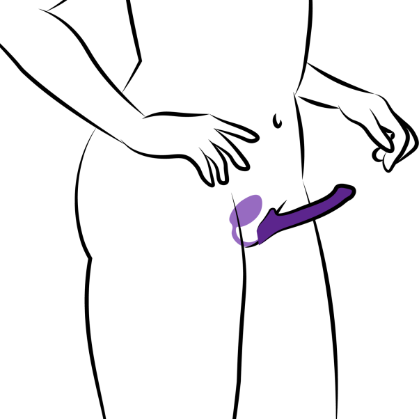 Strap-On-Me Buigzme Strap-On Small