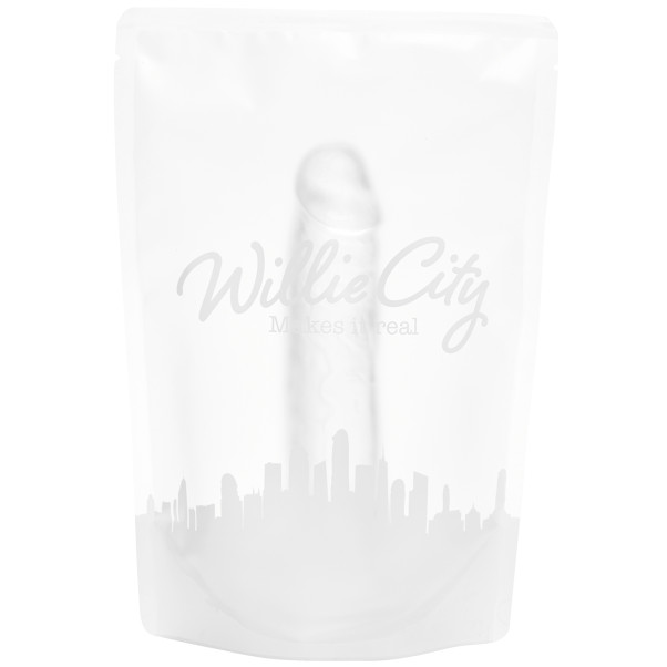 Willie City Classic Clear Realistische Dildo met Zuignap 19,5 cm