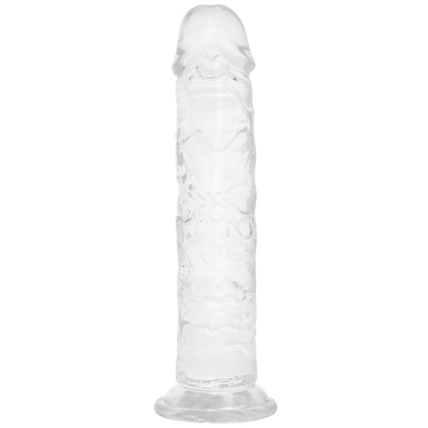Willie City Clear Realistische Dildo met Zuignap 18 cm