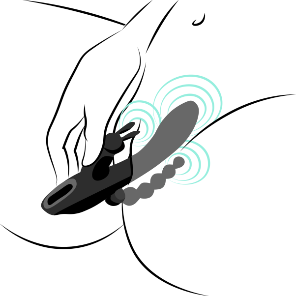 Sinful Triple Fun Oplaadbare Tarzan Vibrator