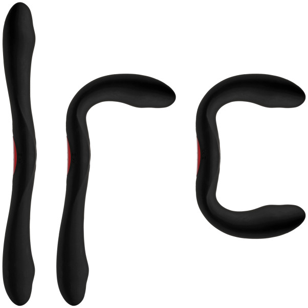 Kink Dual Flex op Afstand Bedienbare Dubbele Dildo