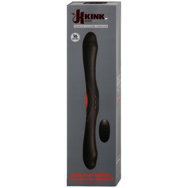 Kink Dual Flex op Afstand Bedienbare Dubbele Dildo