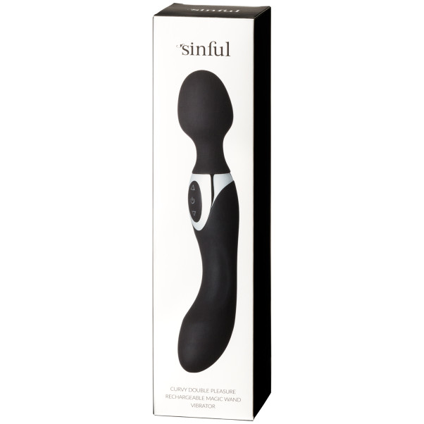 Sinful Curvy Double Pleasure Oplaadbare Magic Wand