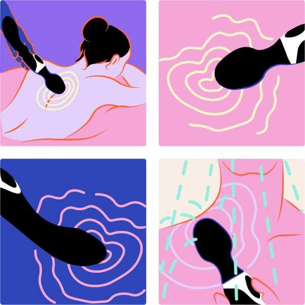 Sinful Curvy Double Pleasure Oplaadbare Magic Wand