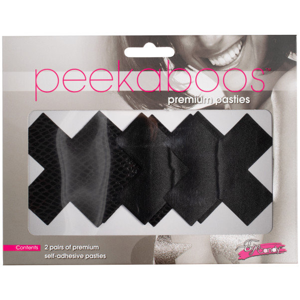 Peekaboos Tepelstickers Kruis 2-Pack