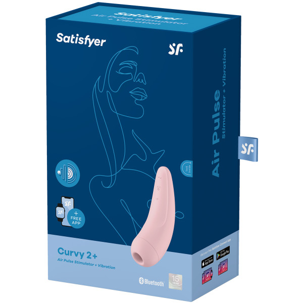 Satisfyer Curvy 2+ Luchtdruk Vibrator met App