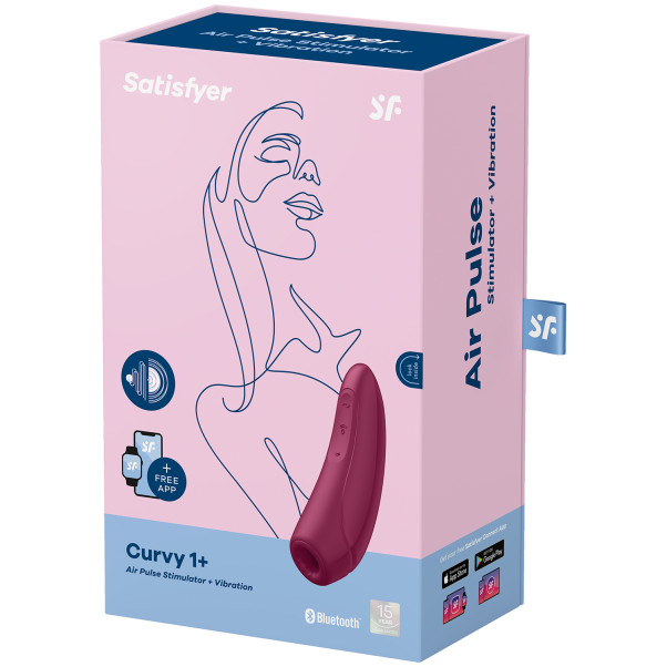 Satisfyer Curvy 1+ Luchtdruk Vibrator met App