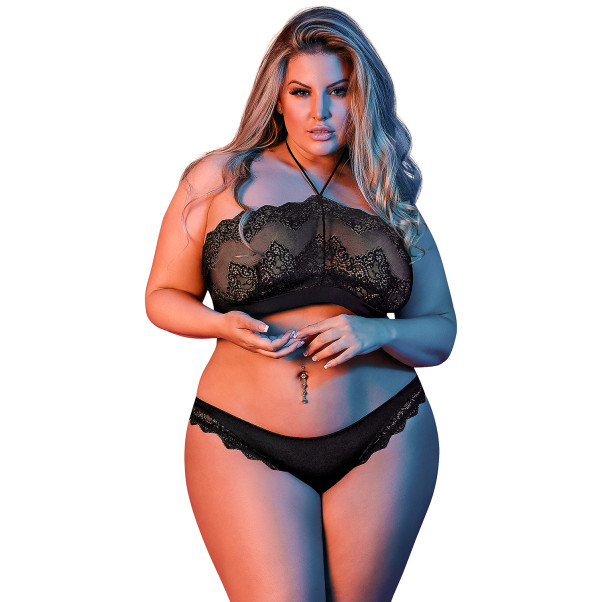 Magic Silk Halternek BH Set Plus Size