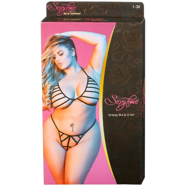 Magic Silk Strappy BH Set Plus Size