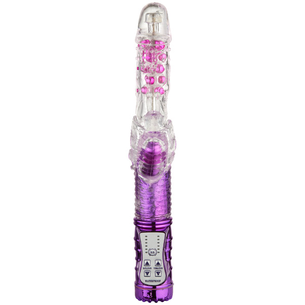 baseks Thrusting G-spot Butterfly Oplaadbare Rabbit Vibrator