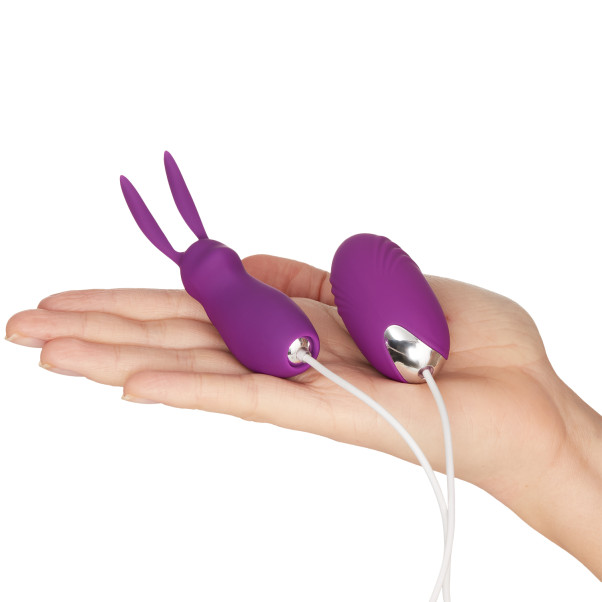 baseks Rabbit Tickler en Vibratie Ei met Afstandsbediening