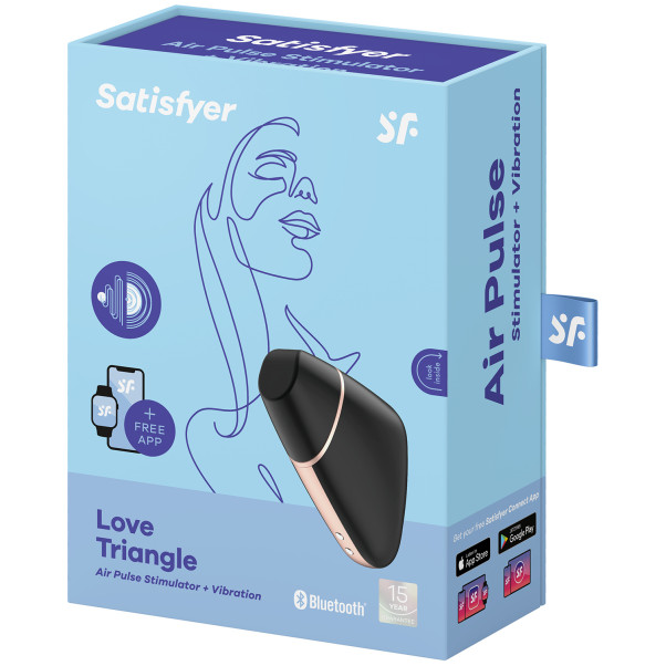 Satisfyer Love Triangle Luchtdruk Vibrator met App
