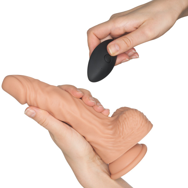 Willie City Realistische Vibrator 22 cm met Afstandsbediening