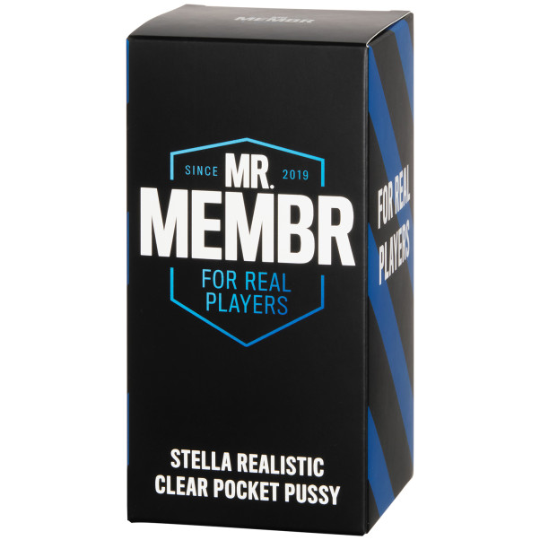 MR.MEMBR Stella Realistic Clear Pocket Pussy