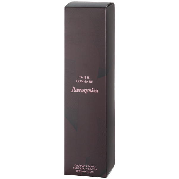 Amaysin Duo Oplaadbare Magic Wand en Dildo Vibrator