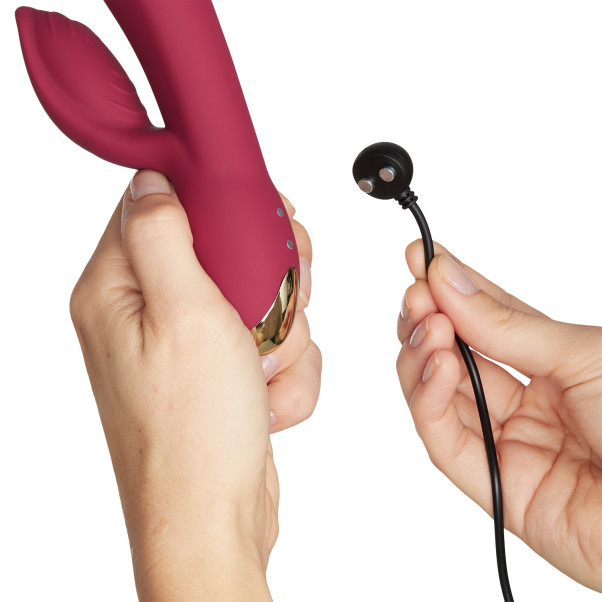 Rocks Off Everygirl Rabbitvibrator Maroon