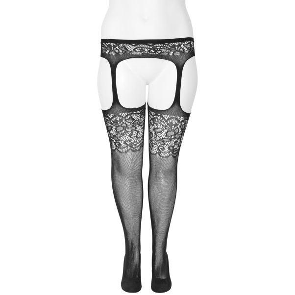 NORTIE Sif Kruisloze Kanten Panty Plus Size