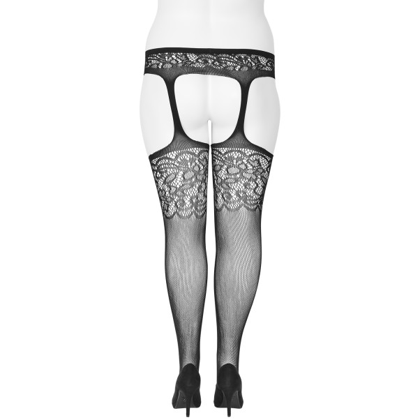 NORTIE Sif Kruisloze Kanten Panty Plus Size