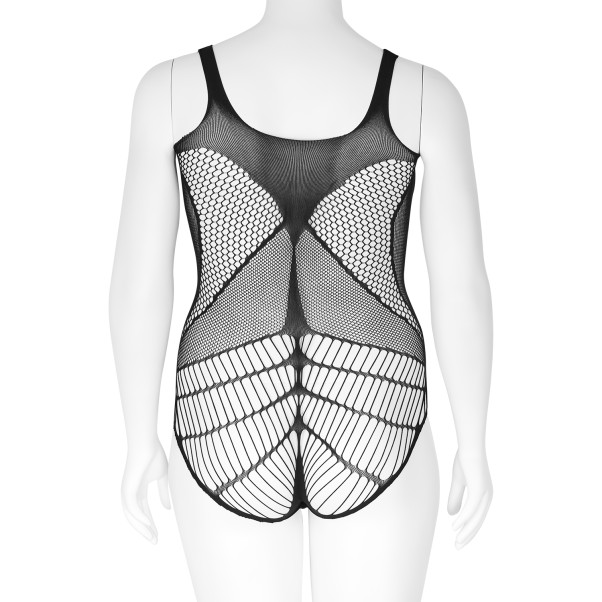NORTIE Augusta Kruisloze Bodystocking Plus Size