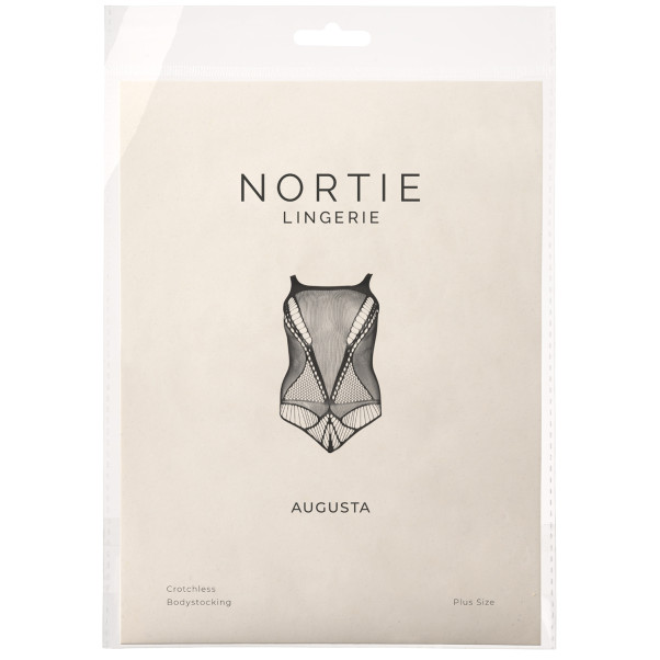NORTIE Augusta Kruisloze Bodystocking Plus Size
