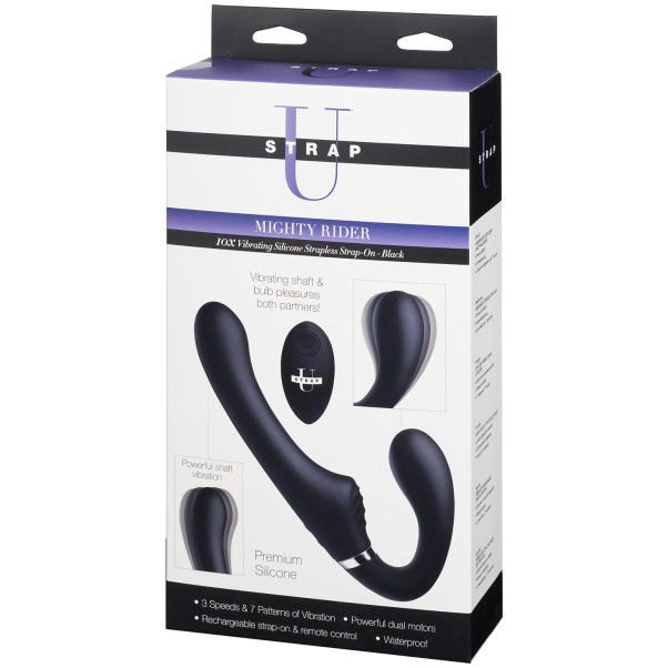 Strap U Mighty Rider Vibrerende Strap-on