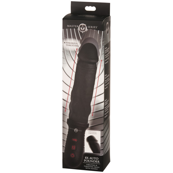Master Series 8X Auto Pounder Thrusting Dildo