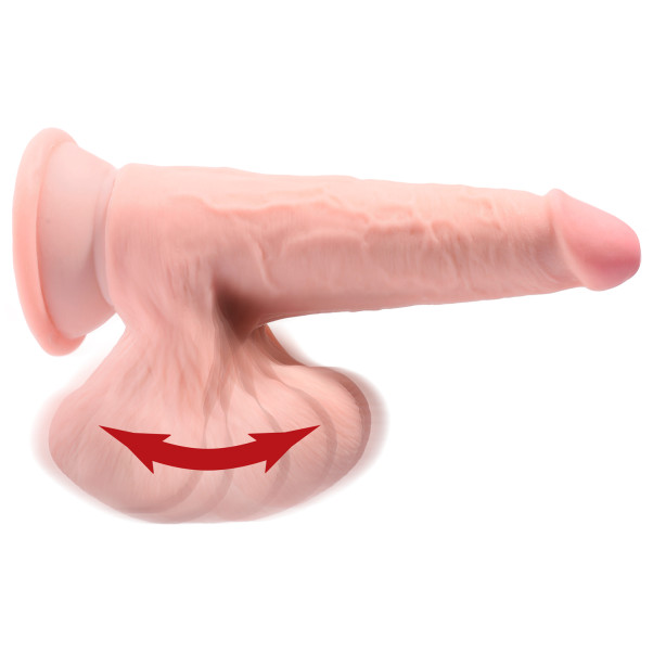 King Cock Plus Triple Density Swinging Balls Dildo 19 cm