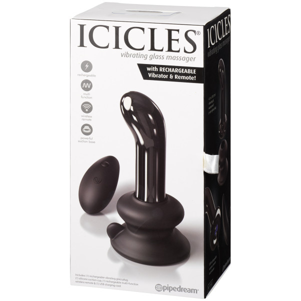 Icicles No 84 Glass P-Spot Anale Vibrator
