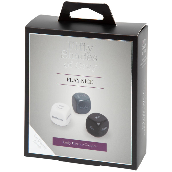 Fifty Shades Of Grey 'Play Nice' Kinky Dobbelstenen voor Koppels